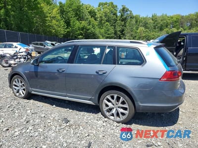 Drugie zdjęcie samochodu z przodu: 2017 VOLKSWAGEN GOLF ALLTRACK S VIN:3VWH17AU7HM527534 - miniatura