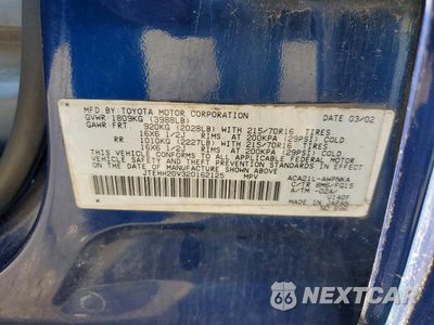 Zdjęcie 13 z 13 samochodu: 2002 TOYOTA RAV4 BASE VIN:JTEHH20V320162125 - miniatura