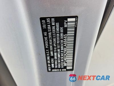 Zdjęcie 13 z 13 samochodu: 2011 PORSCHE CAYENNE S VIN:WP1AB2A29BLA48445 - miniatura