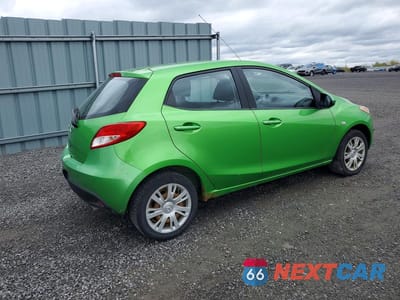 Trzecie zdjęcie samochodu z tyłu: 2012 MAZDA MAZDA2 VIN:JM1DE1KY2C0139949 - miniatura