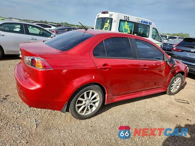 Trzecie zdjęcie samochodu z tyłu: 2015 MITSUBISHI LANCER VIN:JA32U2FUXFU004415 - miniatura