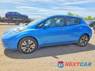 2014 NISSAN LEAF S 5DR 1N4AZ0CP9EC336387 - główne zdjęcie licytacji z USA - miniatura