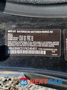 Zdjęcie 13 z 13 samochodu: 2015 BMW 428 XI VIN:WBA3N9C51FK246401 - miniatura