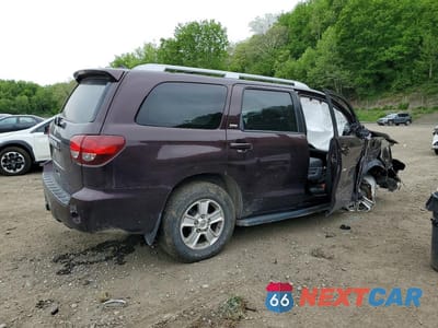 Trzecie zdjęcie samochodu z tyłu: 2019 TOYOTA SEQUOIA SR5 VIN:5TDBY5G17KS173012 - miniatura