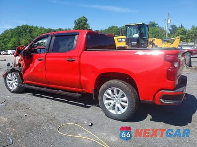 Drugie zdjęcie samochodu z przodu: 2022 CHEVROLET SILVERADO K1500 CUSTOM VIN:1GCPDBEK3NZ544715 - miniatura