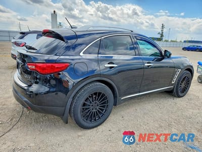 Trzecie zdjęcie samochodu z tyłu: 2014 INFINITI QX70 BASE VIN:JN8CS1MWXEM412281 - miniatura