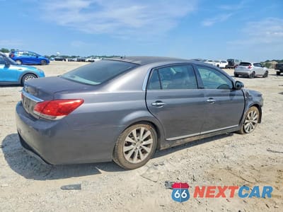 Trzecie zdjęcie samochodu z tyłu: 2012 TOYOTA AVALON LIMITED VIN:4T1BK3DB6CU462538 - miniatura