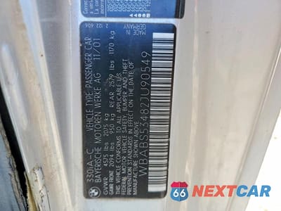 Zdjęcie 12 z 12 samochodu: 2002 BMW 330 CI VIN:WBABS53482JU90549 - miniatura
