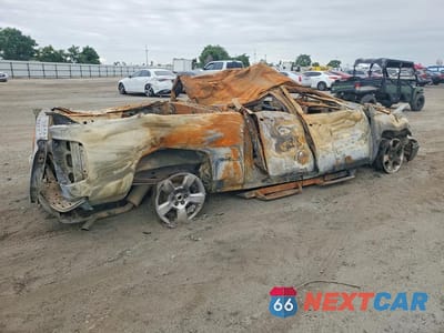 Trzecie zdjęcie samochodu z tyłu: 2014 CHEVROLET SILVERADO C1500 LT VIN:3GCPCREC8EG370371 - miniatura