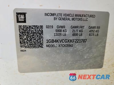 Zdjęcie 13 z 13 samochodu: 2019 CHEVROLET SILVERADO K3500 VIN:1GB4KVCGXKF221787 - miniatura