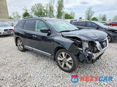 Czwarte zdjęcie samochodu z boku: 2014 NISSAN PATHFINDER PLATINUM VIN:5N1AR2MM4EC713004 - miniatura