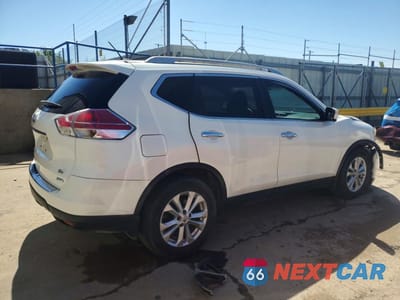 Trzecie zdjęcie samochodu z tyłu: 2014 NISSAN ROGUE SV VIN:5N1AT2ML2EC773582 - miniatura