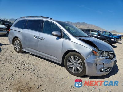 Czwarte zdjęcie samochodu z boku: 2016 HONDA ODYSSEY TOURING VIN:5FNRL5H94GB086780 - miniatura