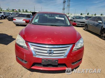Piąte zdjęcie samochodu w środku: 2014 NISSAN SENTRA VIN:3N1AB7AP5EY289590 - miniatura