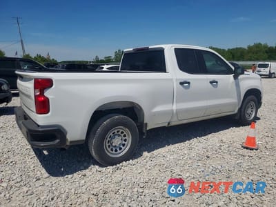 Trzecie zdjęcie samochodu z tyłu: 2023 CHEVROLET SILVERADO C1500 VIN:1GCRAAEK1PZ256657 - miniatura