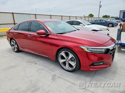Czwarte zdjęcie samochodu z boku: 2018 HONDA ACCORD TOURING VIN:1HGCV2F95JA035016 - miniatura