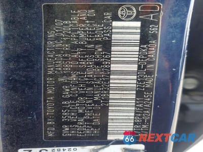 Zdjęcie 12 z 12 samochodu: 2007 TOYOTA COROLLA CE VIN:2T1BR32E17C789767 - miniatura