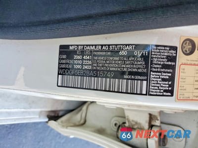 Zdjęcie 13 z 13 samochodu: 2011 MERCEDES-BENZ C VIN:WDDGF5EB2BA515749 - miniatura