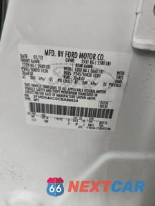 Zdjęcie 14 z 14 samochodu: 2012 FORD EDGE LIMITED VIN:2FMDK4KC0CBA86824 - miniatura