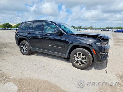 Czwarte zdjęcie samochodu z boku: 2025 JEEP GRAND CHEROKEE LIMITED VIN:1C4RJHBG6SC312838 - miniatura