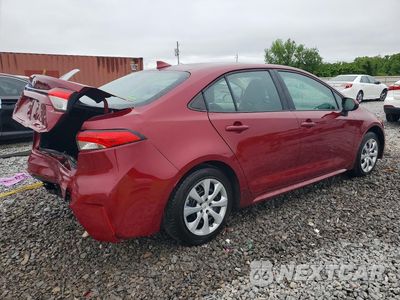 Trzecie zdjęcie samochodu z tyłu: 2022 TOYOTA COROLLA LE VIN:5YFEPMAE9NP371416 - miniatura