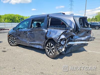 Drugie zdjęcie samochodu z przodu: 2025 HONDA ODYSSEY EXL VIN:5FNRL6H66SB074067 - miniatura
