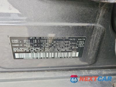 Zdjęcie 12 z 12 samochodu: 2019 SUBARU OUTBACK 3.6R LIMITED VIN:4S4BSENC3K3359083 - miniatura