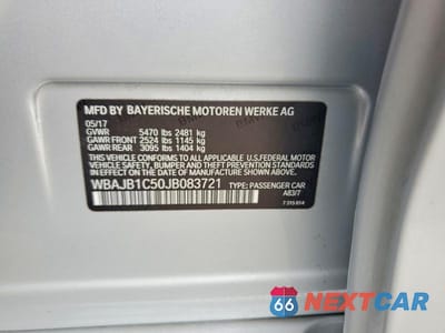 Zdjęcie 12 z 12 samochodu: 2018 BMW 530XE VIN:WBAJB1C50JB083721 - miniatura