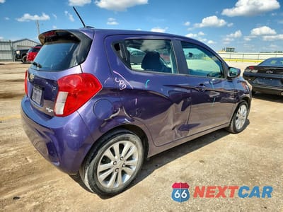 Trzecie zdjęcie samochodu z tyłu: 2016 CHEVROLET SPARK 1LT VIN:KL8CD6SA1GC552991 - miniatura