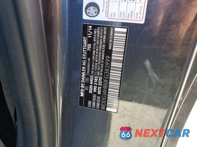 Zdjęcie 12 z 12 samochodu: 2015 MERCEDES-BENZ C 250 VIN:WDDGJ4HB0FG383999 - miniatura