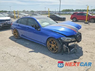 Czwarte zdjęcie samochodu z boku: 2020 BMW M340I VIN:WBA5U7C04LFH46757 - miniatura