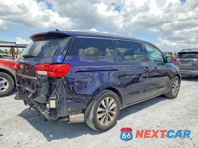 Trzecie zdjęcie samochodu z tyłu: 2018 KIA SEDONA SX VIN:KNDMC5C17J6350038 - miniatura