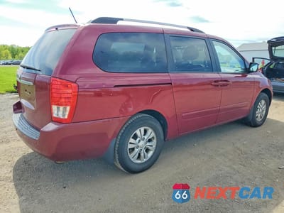 Trzecie zdjęcie samochodu z tyłu: 2012 KIA SEDONA LX VIN:KNDMG4C76C6507676 - miniatura