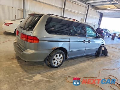 Trzecie zdjęcie samochodu z tyłu: 2001 HONDA ODYSSEY EX VIN:2HKRL18631H504088 - miniatura