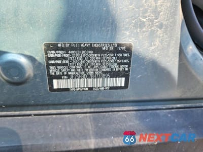 Zdjęcie 12 z 12 samochodu: 2011 SUBARU FORESTER 2.5X PREMIUM VIN:JF2SHBDC7BH733895 - miniatura