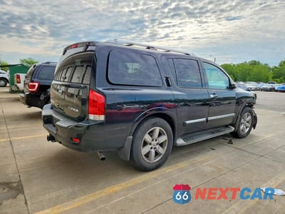 Trzecie zdjęcie samochodu z tyłu: 2011 NISSAN ARMADA SV VIN:5N1AA0NC7BN613108 - miniatura