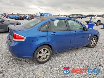 Trzecie zdjęcie samochodu z tyłu: 2008 FORD FOCUS SE VIN:1FAHP35N58W100565 - miniatura