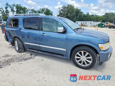 Czwarte zdjęcie samochodu z boku: 2008 INFINITI QX56 BASE VIN:5N3AA08D08N905347 - miniatura