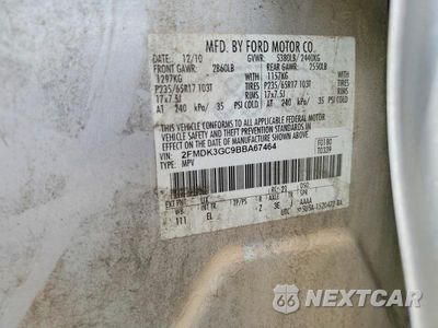 Zdjęcie 12 z 12 samochodu: 2011 FORD EDGE SE VIN:2FMDK3GC9BBA67464 - miniatura