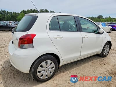 Trzecie zdjęcie samochodu z tyłu: 2010 TOYOTA YARIS BASE VIN:JTDKT4K38A5308617 - miniatura