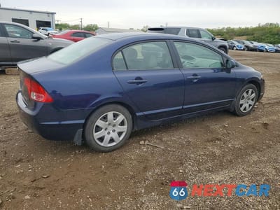 Trzecie zdjęcie samochodu z tyłu: 2008 HONDA CIVIC LX VIN:1HGFA16528L092983 - miniatura
