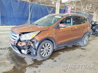 2017 FORD ESCAPE TITANIUM 1FMCU0J91HUD74566 - główne zdjęcie licytacji z USA - miniatura