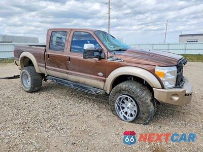 Czwarte zdjęcie samochodu z boku: 2012 FORD F250 SUPER DUTY VIN:1FT7W2BT1CEA21530 - miniatura