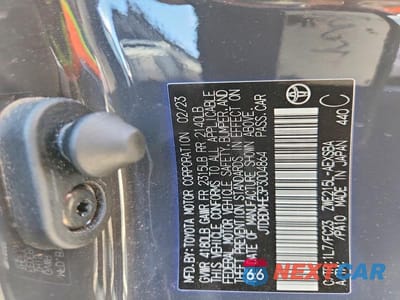 Zdjęcie 12 z 12 samochodu: 2023 TOYOTA COROLLA HYBRID SE VIN:JTDBDMHE3P3004864 - miniatura