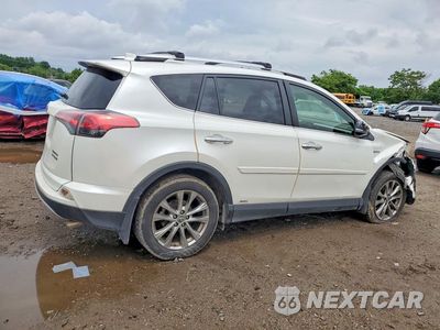 Trzecie zdjęcie samochodu z tyłu: 2016 TOYOTA RAV4 HYBRID LIMITED VIN:JTMDJREV0GD035311 - miniatura