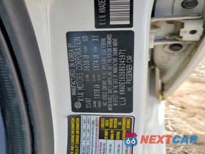Zdjęcie 12 z 12 samochodu: 2008 KIA RIO 5 SX VIN:KNADE163686345971 - miniatura