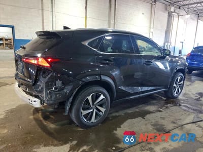 Trzecie zdjęcie samochodu z tyłu: 2021 LEXUS NX 300 BASE VIN:JTJGARDZ9M2252183 - miniatura