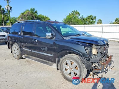 Czwarte zdjęcie samochodu z boku: 2013 NISSAN ARMADA PLATINUM VIN:5N1BA0NF4DN605145 - miniatura