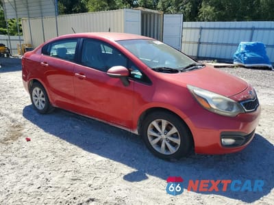 Czwarte zdjęcie samochodu z boku: 2013 KIA RIO EX VIN:KNADN4A39D6120348 - miniatura