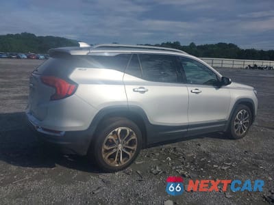 Trzecie zdjęcie samochodu z tyłu: 2019 GMC TERRAIN SLT VIN:3GKALVEV7KL175594 - miniatura
